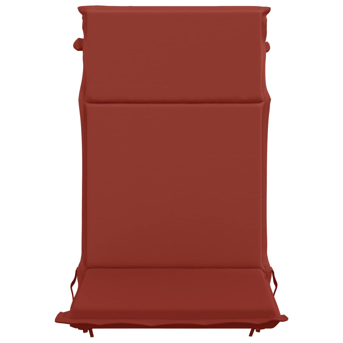 vidaXL High Back Chair Cushion GEMERT 6 pcs 100% Polyester Red
