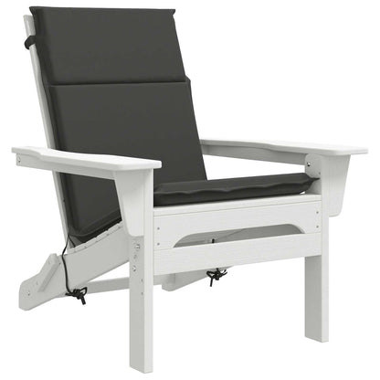 vidaXL High Back Chair Cushion GEMERT 6 pcs 100% Polyester Anthracite