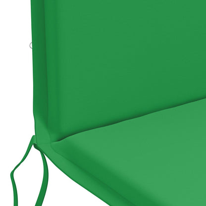 vidaXL High Back Chair Cushion GEMERT 6 pcs 100% Polyester Green