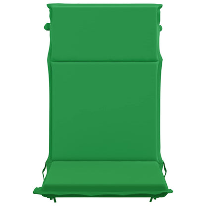 vidaXL High Back Chair Cushion GEMERT 6 pcs 100% Polyester Green