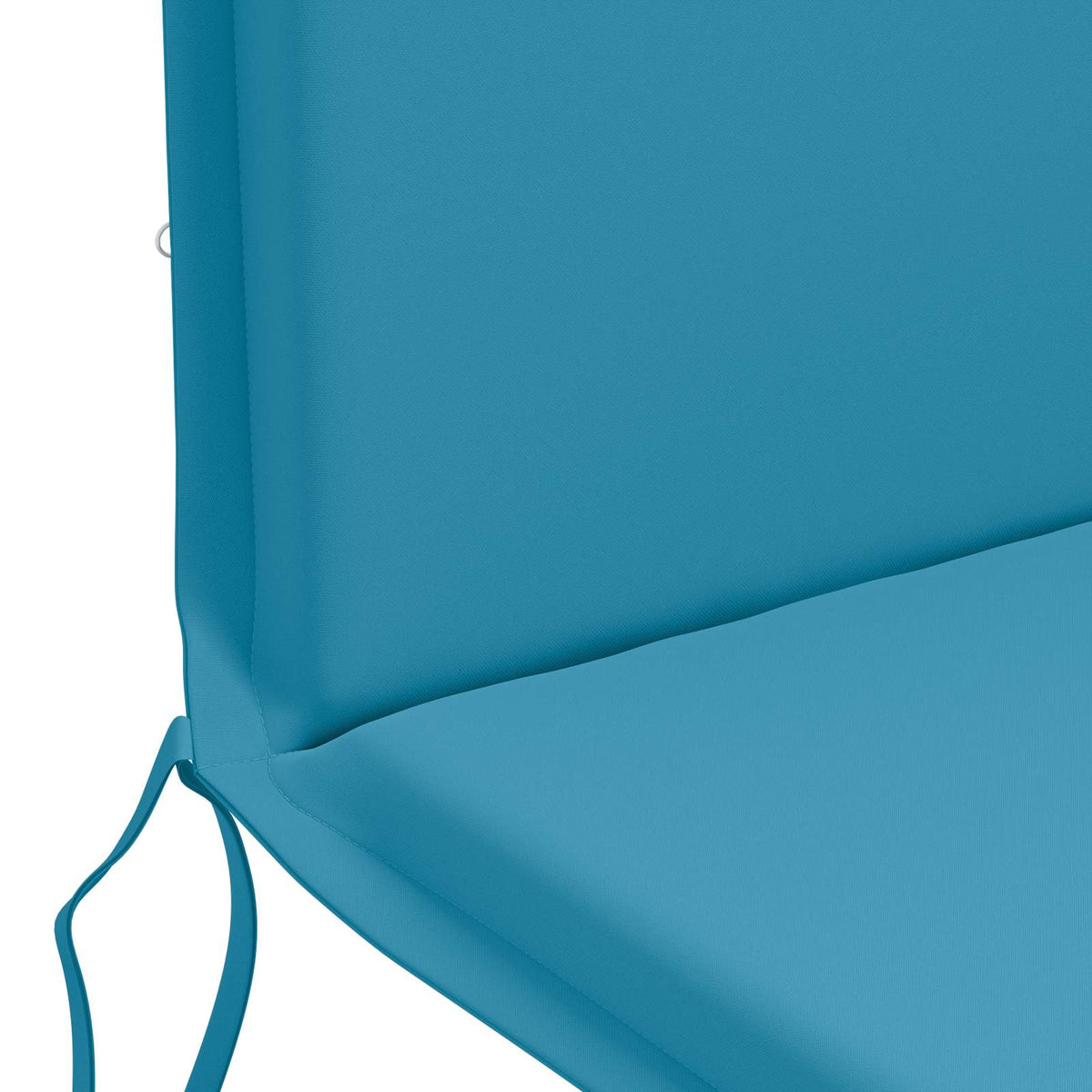 vidaXL High Back Chair Cushion GEMERT 2 pcs 100% Polyester Light Blue