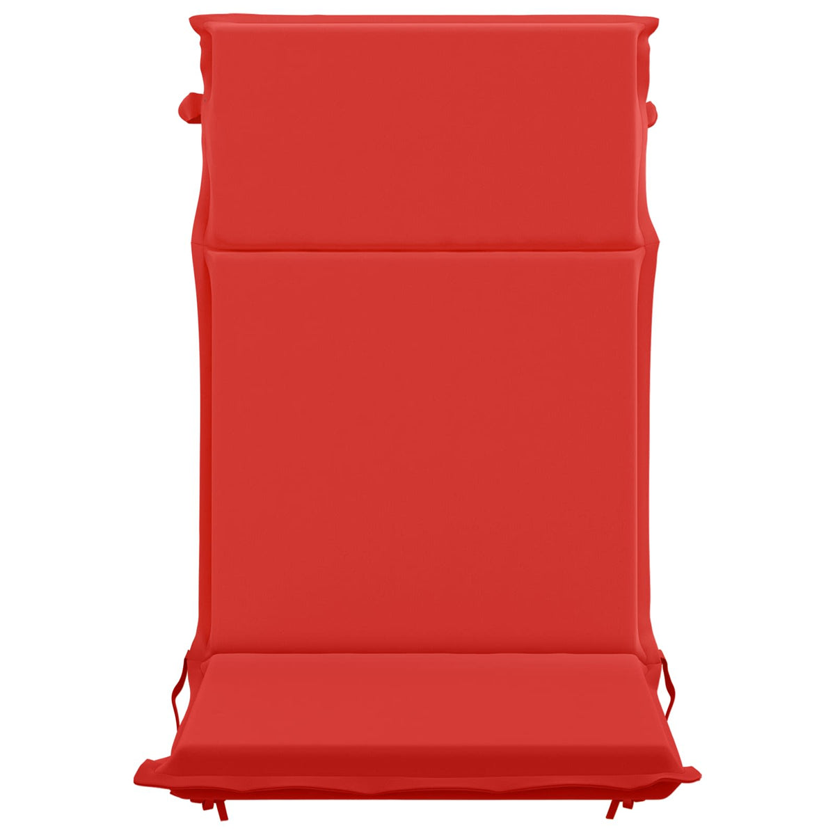 vidaXL High Back Chair Cushion GEMERT 6 pcs 100% Polyester Red