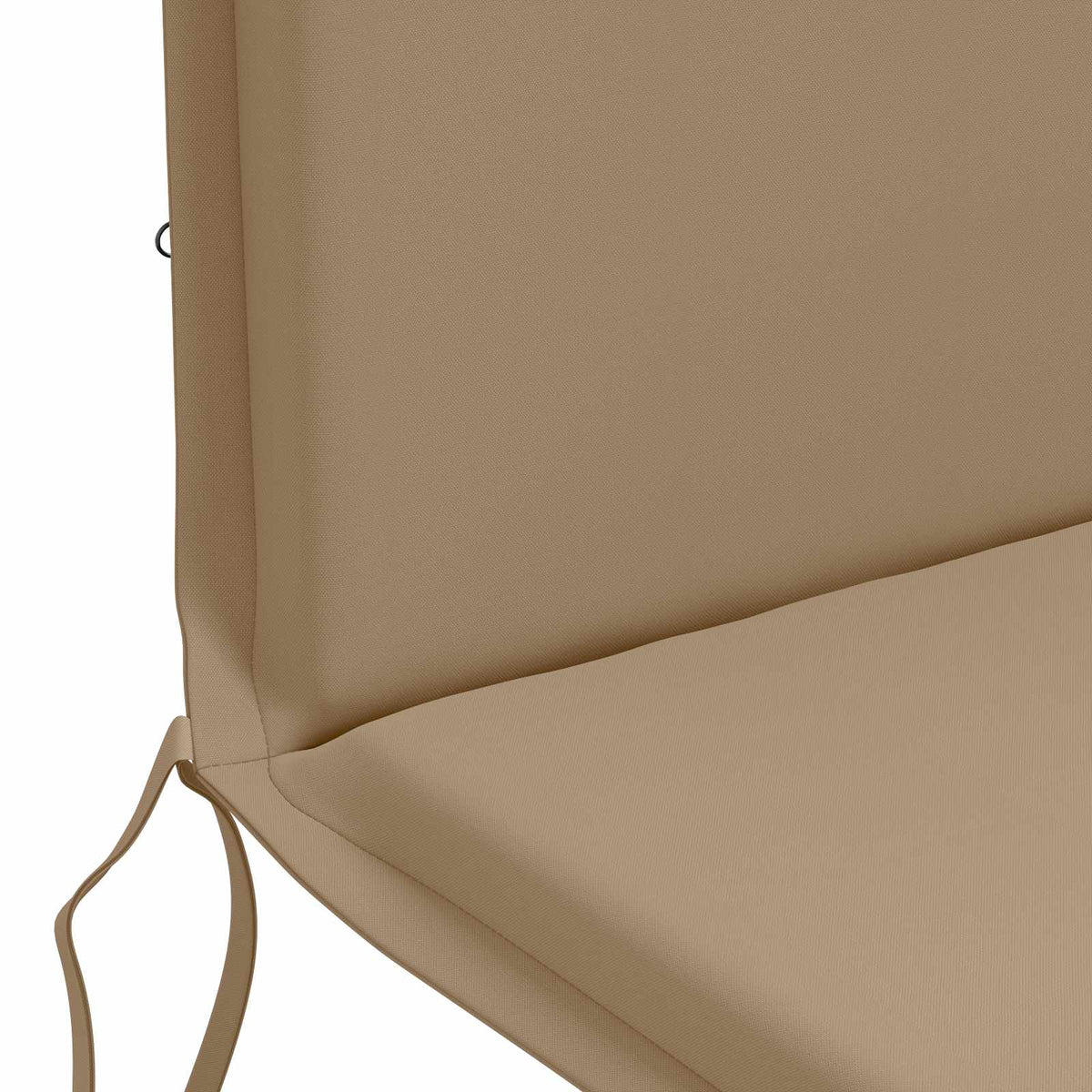 vidaXL High Back Chair Cushion GEMERT 4 pcs 100% Polyester Taupe