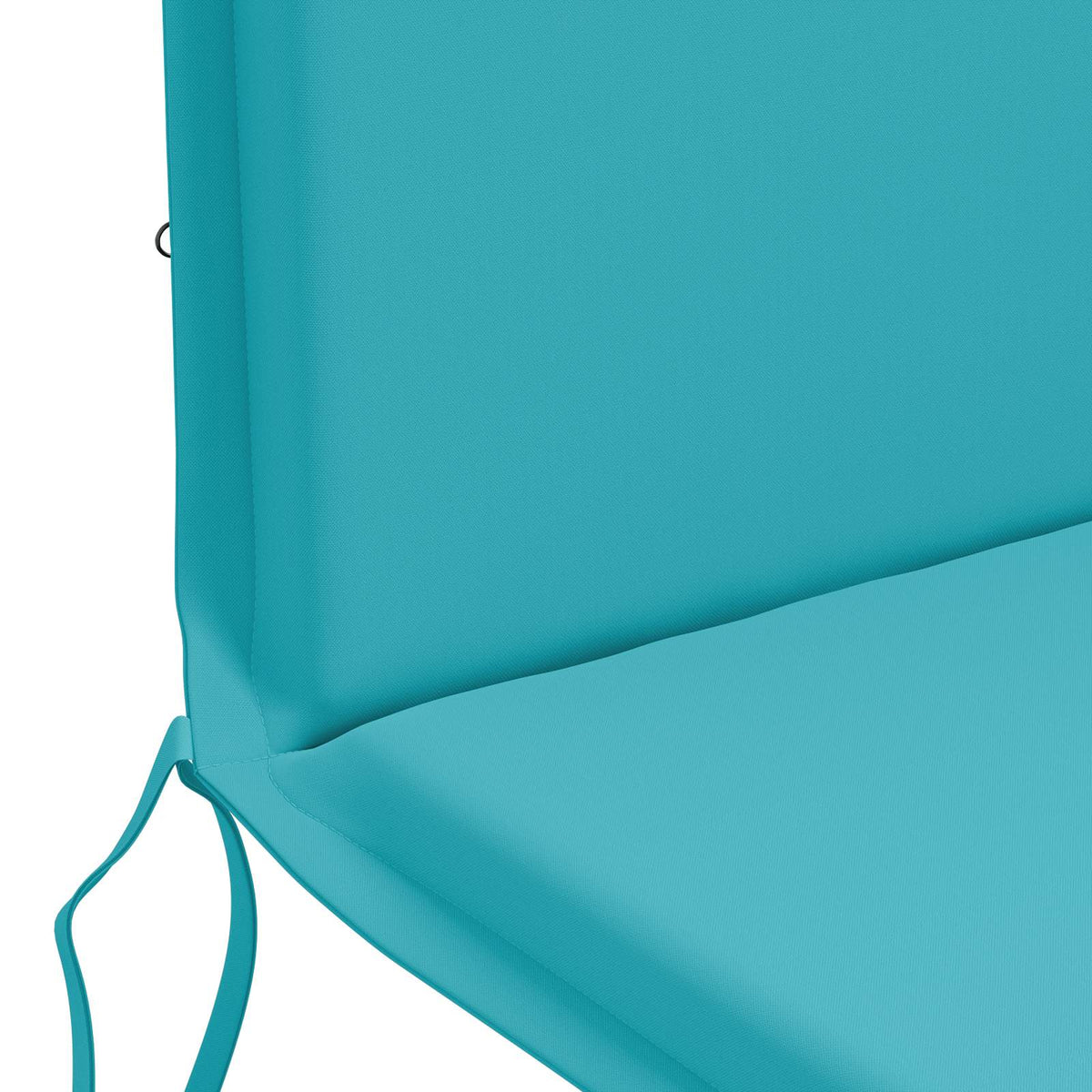 vidaXL High Back Chair Cushion GEMERT 2 pcs 100% Polyester Turquoise