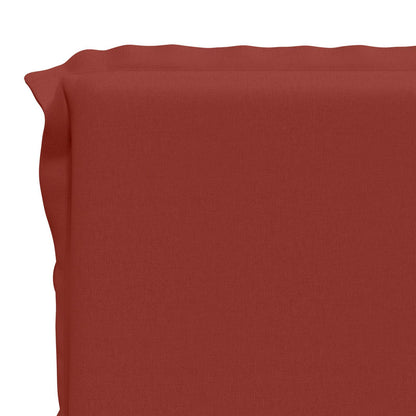 vidaXL High Back Chair Cushion GEMERT 4 pcs 100% Polyester Red