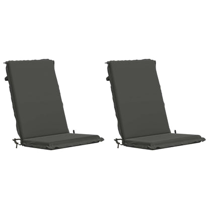 vidaXL 2-Piece High Back Bhair Cushions GEMERT 2 pcs 100% Polyester
