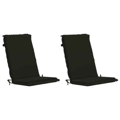 vidaXL 2-Piece High Back Bhair Cushions GEMERT 2 pcs 100% Polyester