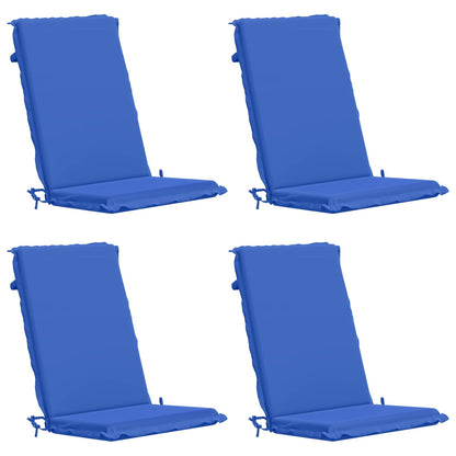 vidaXL 4-Piece High Back Bhair Cushions GEMERT 4 pcs 100% Polyester