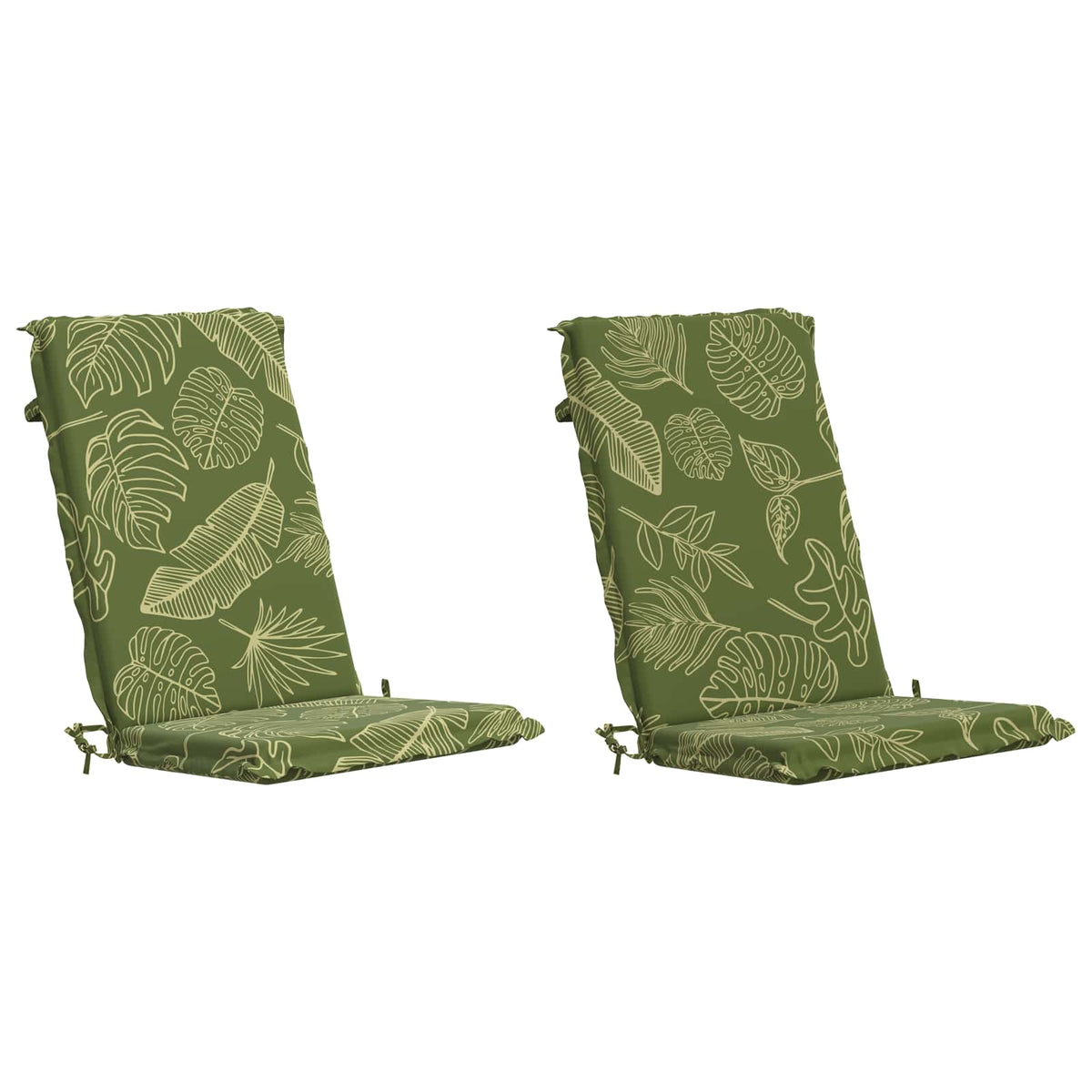 vidaXL 2-Piece High Back Bhair Cushions GEMERT 2 pcs 100% Polyester