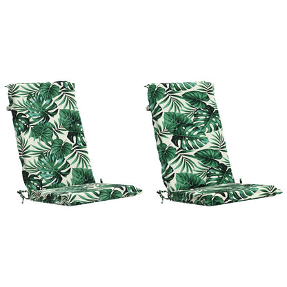 vidaXL 2-Piece High Back Bhair Cushions GEMERT 2 pcs 100% Polyester