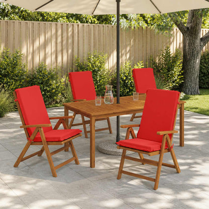 vidaXL 4-Piece High Back Bhair Cushions GEMERT 4 pcs 100% Polyester