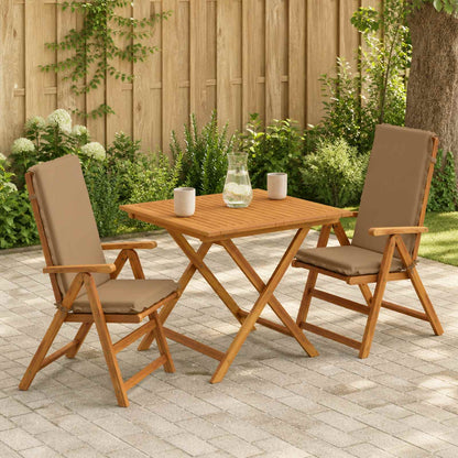 vidaXL 2-Piece High Back Bhair Cushions GEMERT 2 pcs 100% Polyester