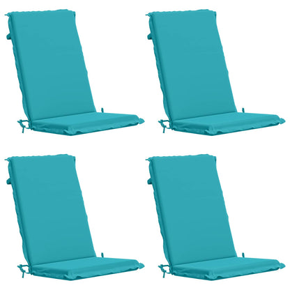 vidaXL 4-Piece High Back Bhair Cushions GEMERT 4 pcs 100% Polyester
