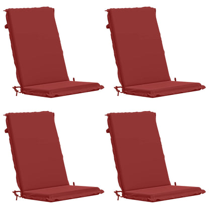vidaXL 4-Piece High Back Bhair Cushions GEMERT 4 pcs 100% Polyester