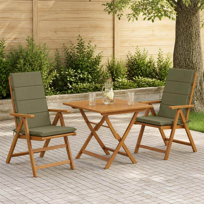 vidaXL 2-Piece High Back Bhair Cushions GEMERT 100% Polyester