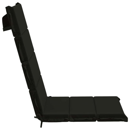 vidaXL 6-Piece High Back Bhair Cushions GEMERT 100% Polyester Black