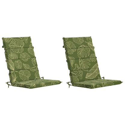 vidaXL 2-Piece High Back Bhair Cushions GEMERT 100% Polyester