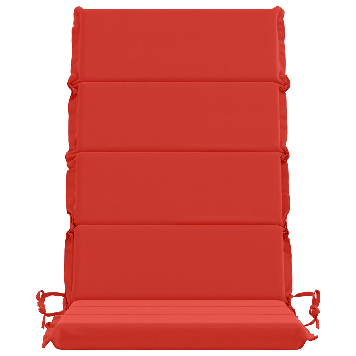 vidaXL 2-Piece High Back Bhair Cushions GEMERT 100% Polyester Red