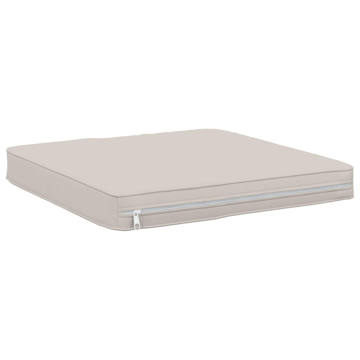 vidaXL 4-Piece Seat Cushions VUGHT 4 pcs 100% Polyester White