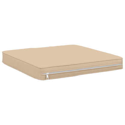 vidaXL 4-Piece Seat Cushions VUGHT 4 pcs 100% Polyester Cream