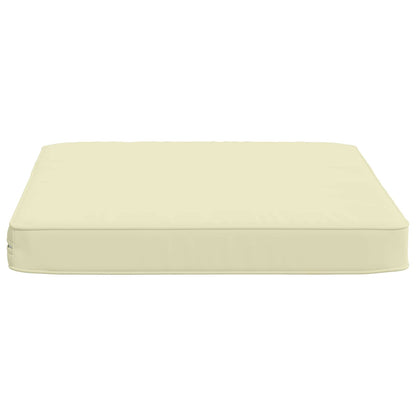 vidaXL 4-Piece Seat Cushions VUGHT 4 pcs 100% Polyester Cream