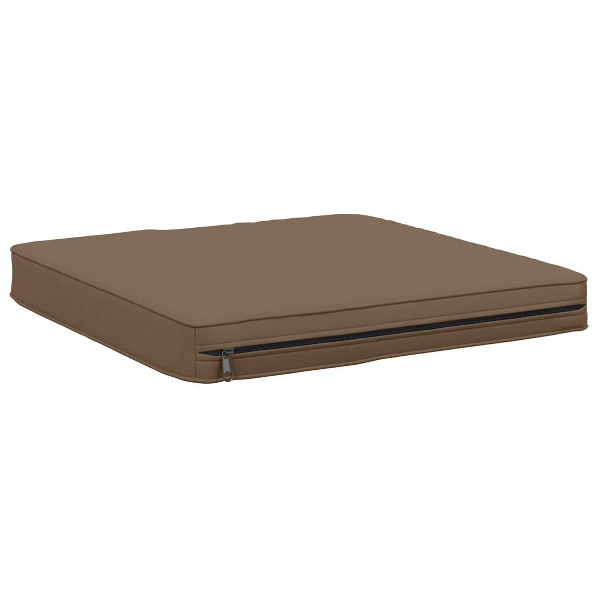 vidaXL 4-Piece Seat Cushions VUGHT 4 pcs 100% Polyester Taupe
