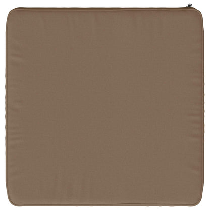 vidaXL 4-Piece Seat Cushions VUGHT 4 pcs 100% Polyester Taupe