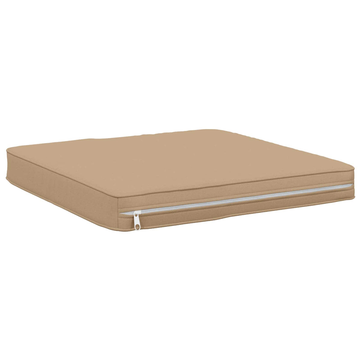 vidaXL 4-Piece Seat Cushions VUGHT 4 pcs 100% Polyester Sand