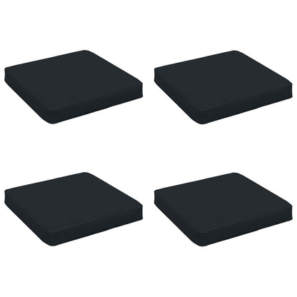 vidaXL 4-Piece Seat Cushions VUGHT 4 pcs 100% Polyester Dark Blue