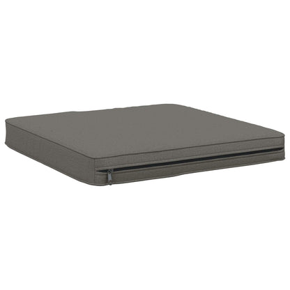 vidaXL 4-Piece Seat Cushions VUGHT 4 pcs 100% Polyester Grey