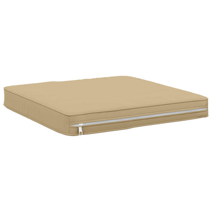 vidaXL 4-Piece Seat Cushions VUGHT 4 pcs 100% Polyester Beige