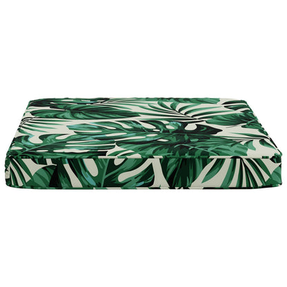 vidaXL 4-Piece Seat Cushions VUGHT 4 pcs 100% Polyester Leaf Pattern