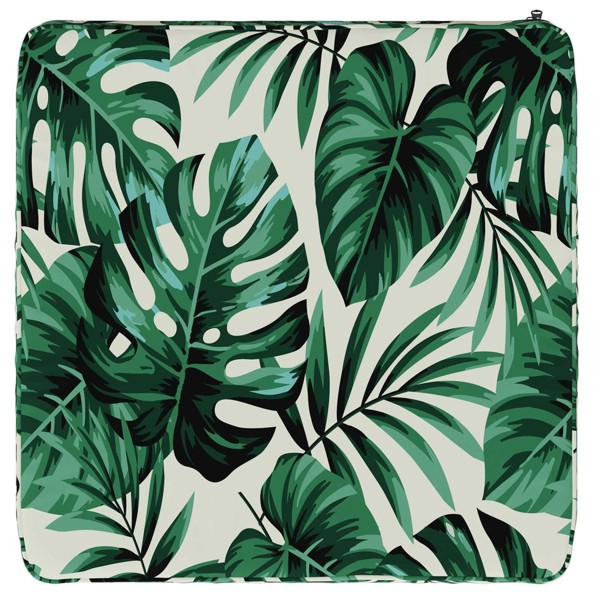 vidaXL 4-Piece Seat Cushions VUGHT 4 pcs 100% Polyester Leaf Pattern