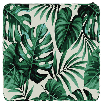 vidaXL 4-Piece Seat Cushions VUGHT 4 pcs 100% Polyester Leaf Pattern