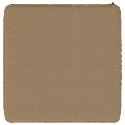vidaXL 4-Piece Seat Cushions VUGHT 4 pcs 100% Polyester Taupe