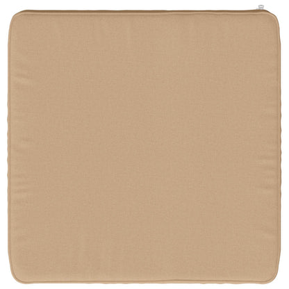 vidaXL 4-Piece Seat Cushions VUGHT 4 pcs 100% Polyester Sand