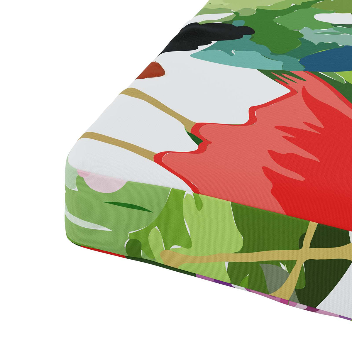 vidaXL 4-Piece Seat Cushions VUGHT 4 pcs 100% Polyester Multicolour