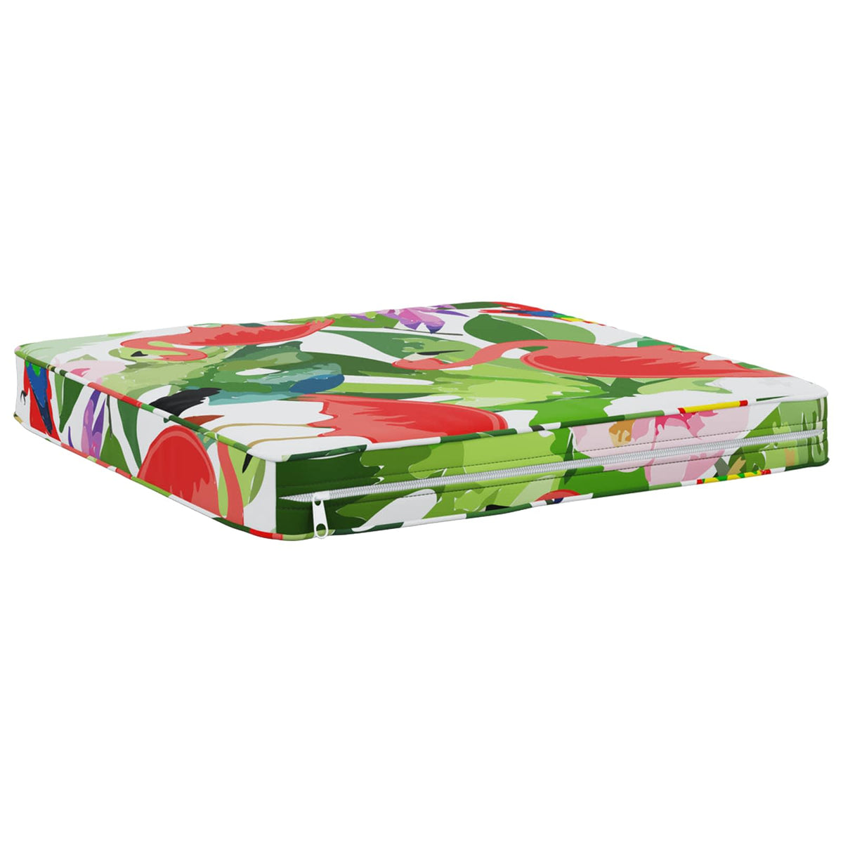 vidaXL 4-Piece Seat Cushions VUGHT 4 pcs 100% Polyester Multicolour