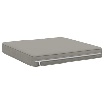 vidaXL 4-Piece Seat Cushions VUGHT 4 pcs 100% Polyester Grey