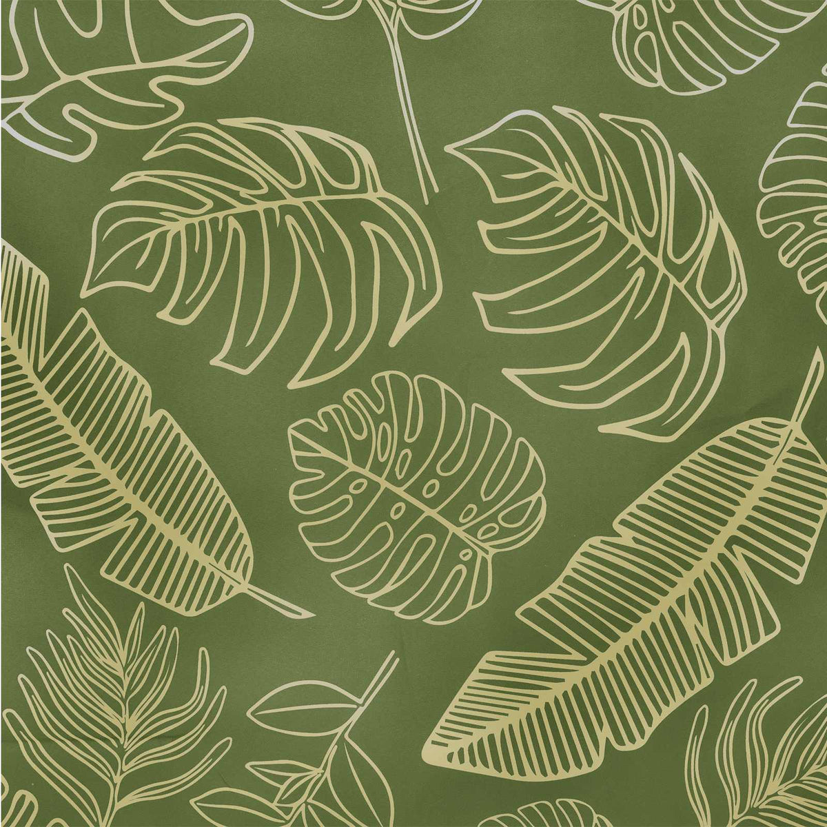 vidaXL 4-Piece Seat Cushions VUGHT 4 pcs 100% Polyester Leaf Design