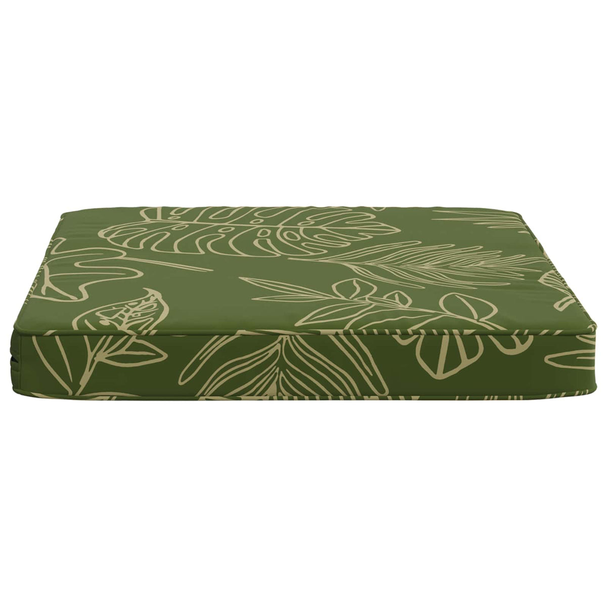 vidaXL 4-Piece Seat Cushions VUGHT 4 pcs 100% Polyester Leaf Design