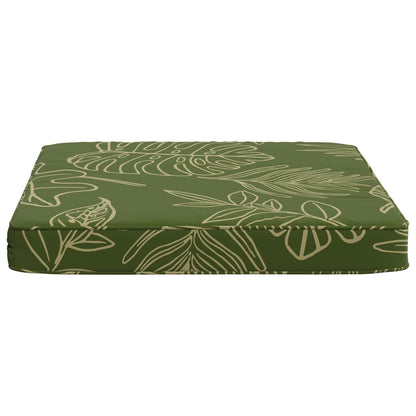vidaXL 4-Piece Seat Cushions VUGHT 4 pcs 100% Polyester Leaf Design