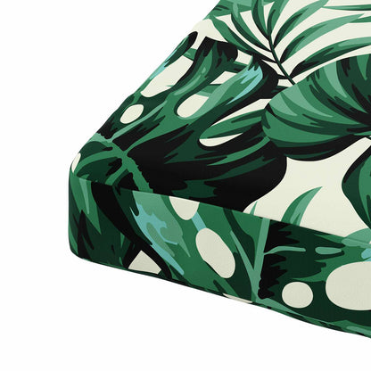 vidaXL 4-Piece Seat Cushions VUGHT 4 pcs 100% Polyester Leaf Pattern