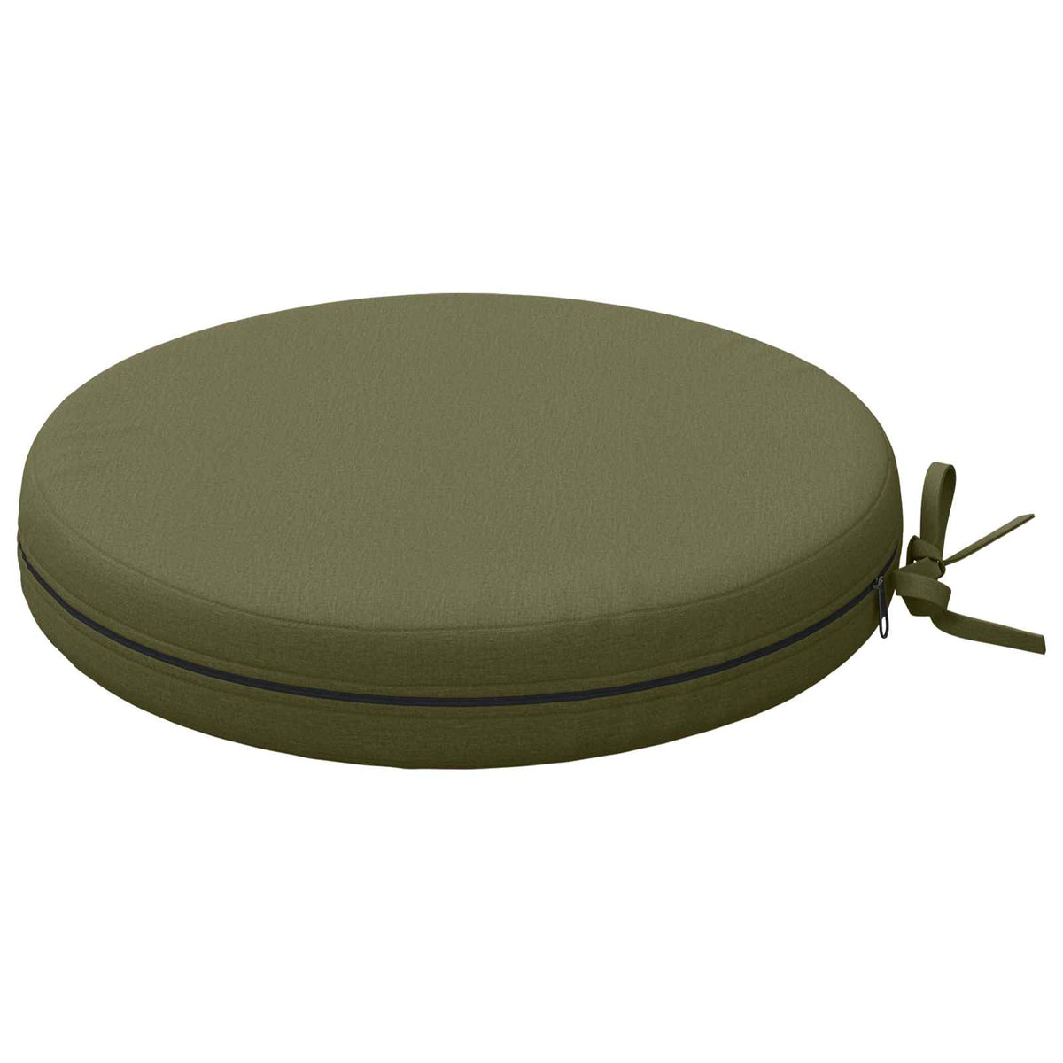 vidaXL 4-Piece Seat Cushions SOEST 4 pcs 100% Polyester Olive Green