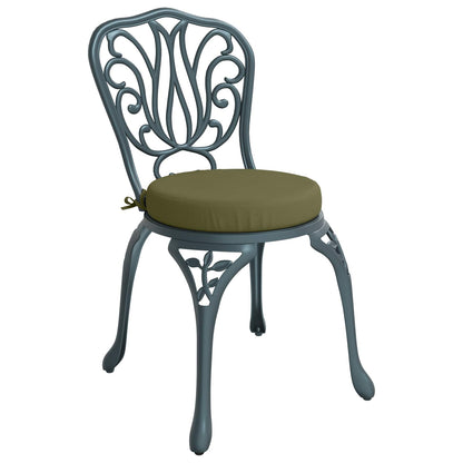 vidaXL 4-Piece Seat Cushions SOEST 4 pcs 100% Polyester Olive Green