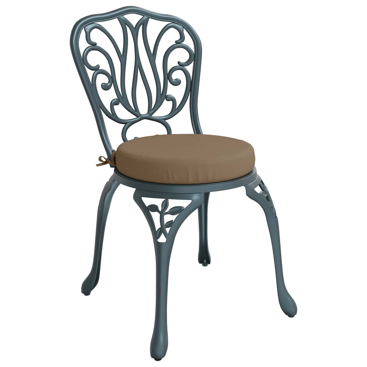 vidaXL 4-Piece Seat Cushions SOEST 4 pcs 100% Polyester Taupe