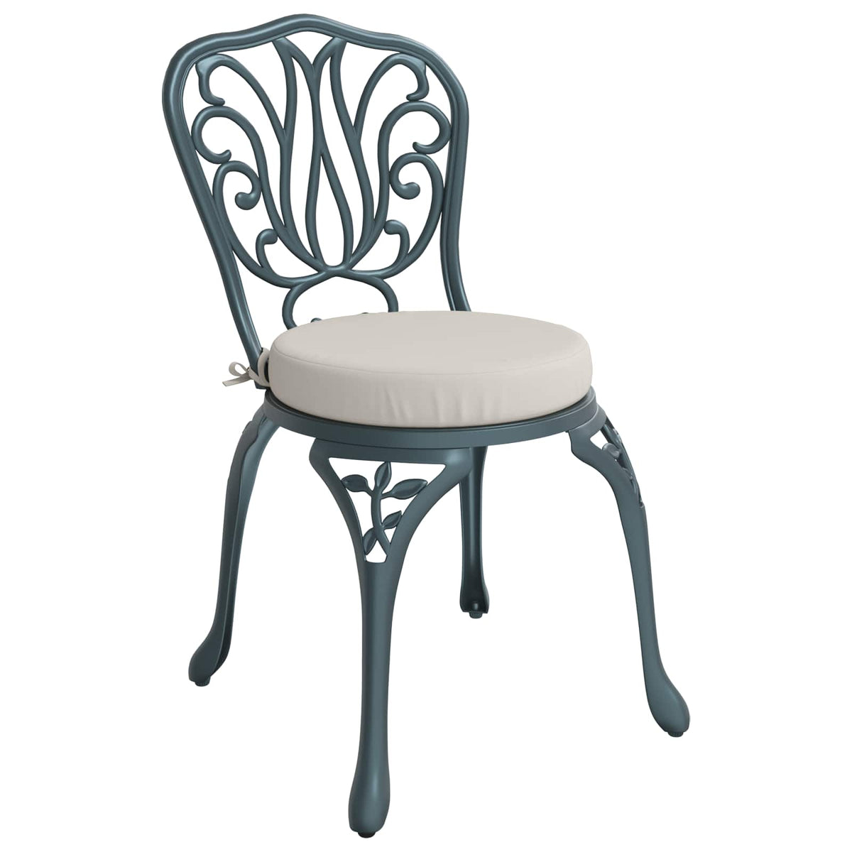 vidaXL 4-Piece Seat Cushions SOEST 4 pcs 100% Polyester White