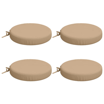 vidaXL 4-Piece Seat Cushions SOEST 4 pcs 100% Polyester Sand
