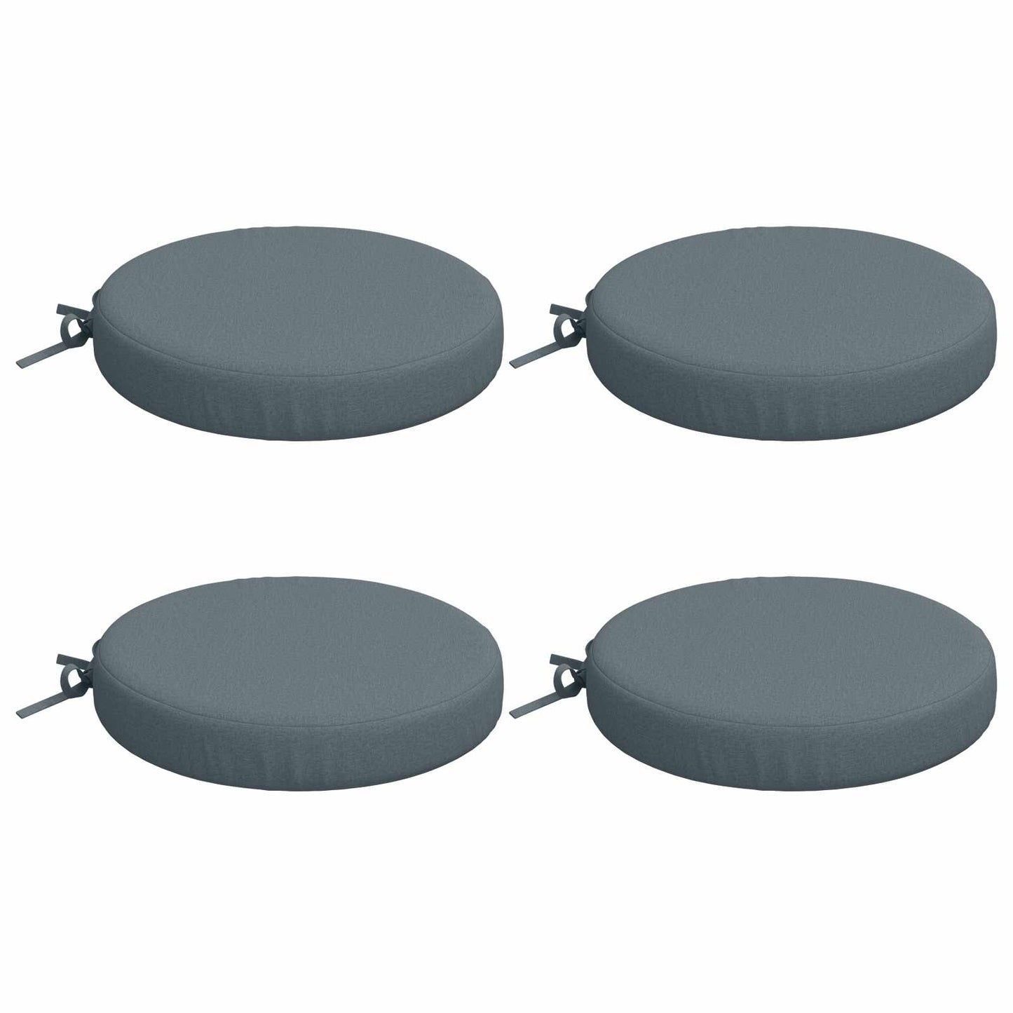 vidaXL 4-Piece Seat Cushions SOEST 4 pcs 100% Polyester Blue