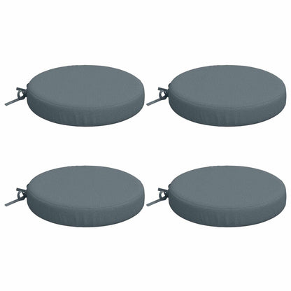 vidaXL 4-Piece Seat Cushions SOEST 4 pcs 100% Polyester Blue